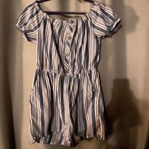 Striped Romper
